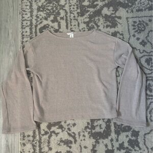 H&M tan Knit Top size small s